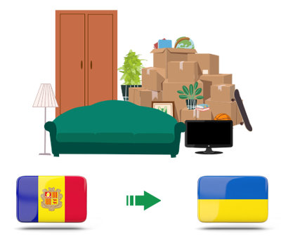 Квартирный переезд из Андорры в Украину