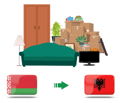 Квартирный переезд из Беларуси в Албанию