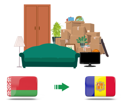 Квартирный переезд из Беларуси в Андорру