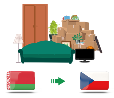 Квартирный переезд из Беларуси в Чехию