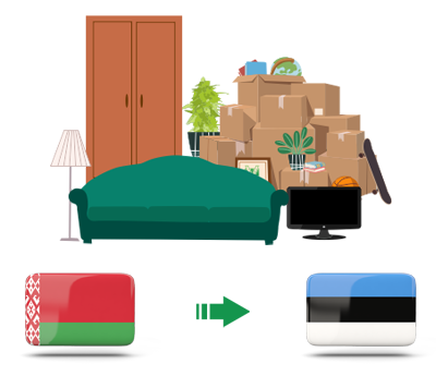 Квартирный переезд из Беларуси в Эстонию