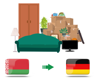 Квартирный переезд из Беларуси в Германию