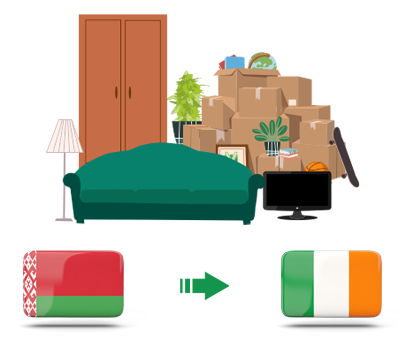 Квартирный переезд из Беларуси в Ирландию