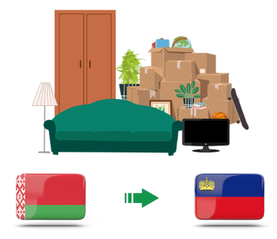 Квартирный переезд из Беларуси в Лихтенштейн