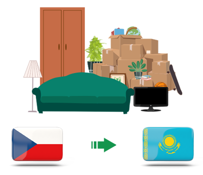 Квартирный переезд из Чехии в Казахстан