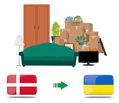 Квартирный переезд из Дании в Украину