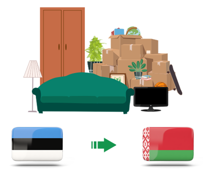 Квартирный переезд из Эстонии в Беларусь