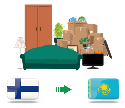 Квартирный переезд из Финляндии в Казахстан