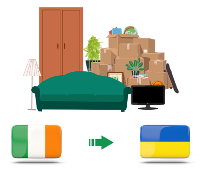 Квартирный переезд из Ирландии в Украину