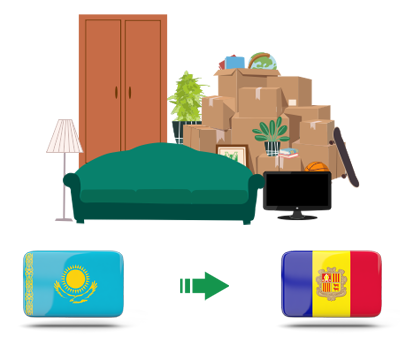 Квартирный переезд из Казахстана в Андорру