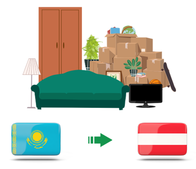 Квартирный переезд из Казахстана в Австрию