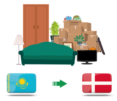 Квартирный переезд из Казахстана в Данию