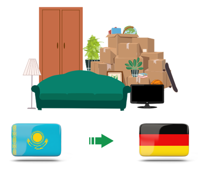 Квартирный переезд из Казахстана в Германию