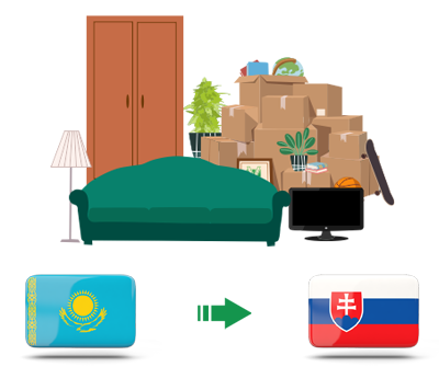 Квартирный переезд из Казахстана в Словакию