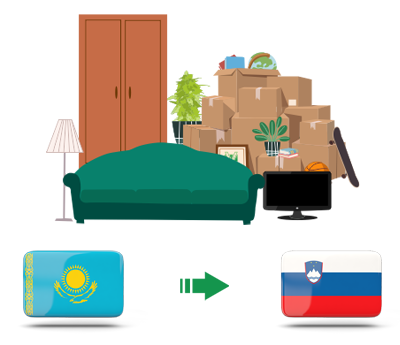 Квартирный переезд из Казахстана в Словению
