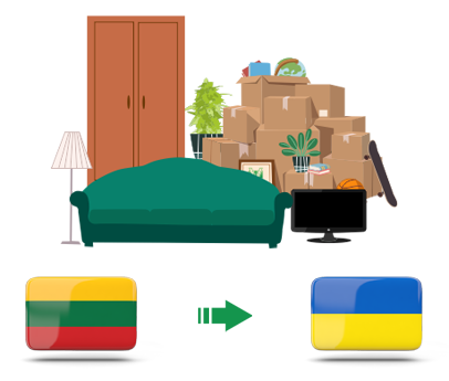 Квартирный переезд из Литвы в Украину