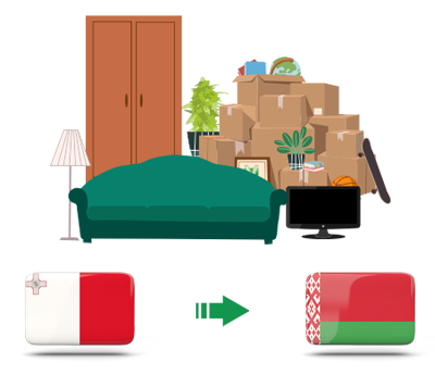 Квартирный переезд из Мальты в Беларусь