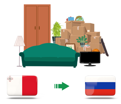 Квартирный переезд из Мальты в Россию
