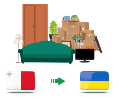 Квартирный переезд из Мальты в Украину