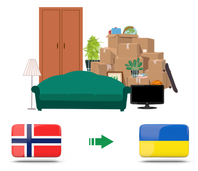 Квартирный переезд из Норвегии в Украину