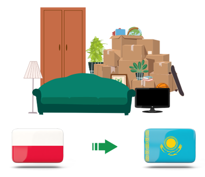 Квартирный переезд из Польши в Казахстан