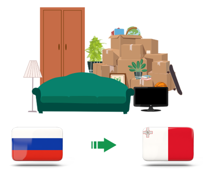 Квартирный переезд из России в Мальту
