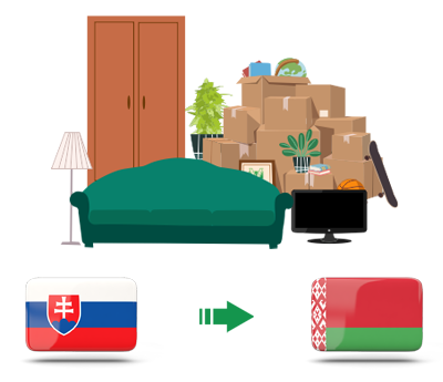 Квартирный переезд из Словакии в Беларусь