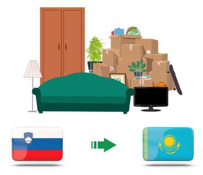Квартирный переезд из Словении в Казахстан