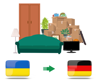 Квартирный переезд из Украины в Германию