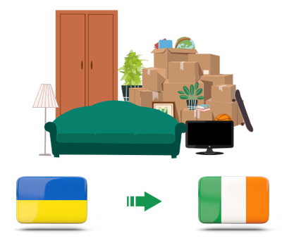 Квартирный переезд из Украины в Ирландию