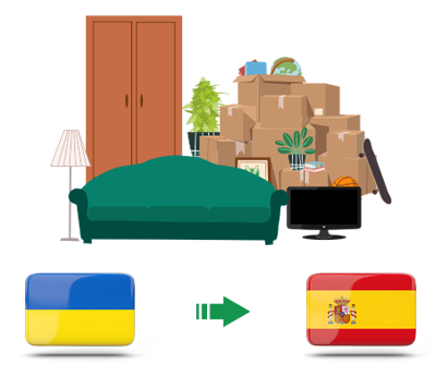Квартирный переезд из Украины в Испанию