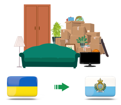 Квартирный переезд из Украины в Сан Марино
