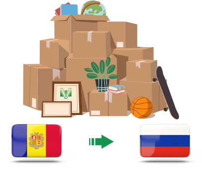 Перевозка личных вещей из Андорры в Россию
