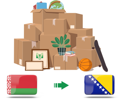 Перевозка личных вещей из Беларуси в Боснию и Герцеговину