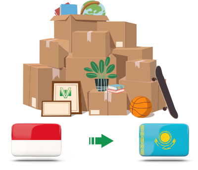 Перевозка личных вещей из Монако в Казахстан