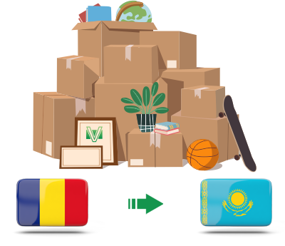 Перевозка личных вещей из Румынии в Казахстан