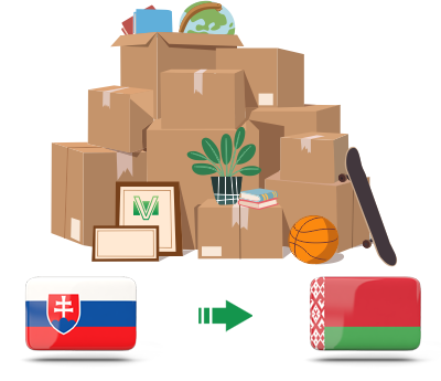 Перевозка личных вещей из Словакии в Беларусь