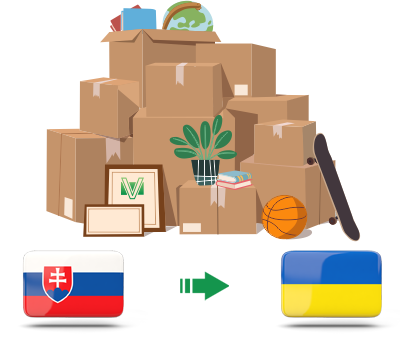 Перевозка личных вещей из Словакии в Украину
