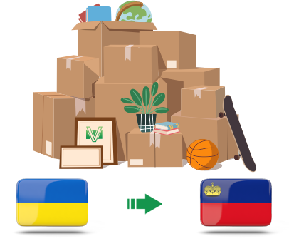 Перевозка личных вещей из Украины в Лихтенштейн