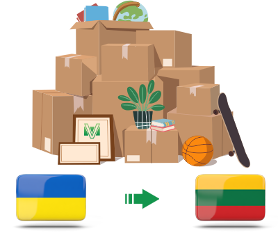 Перевозка личных вещей из Украины в Литву