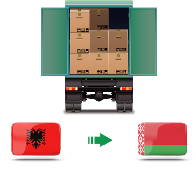 Перевозка сборных грузов из Албании в Беларусь