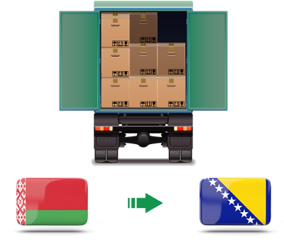 Перевозка сборных грузов из Беларуси в Боснию и Герцеговину