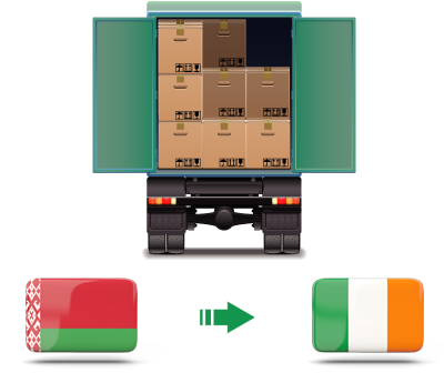 Перевозка сборных грузов из Беларуси в Ирландию