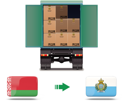 Перевозка сборных грузов из Беларуси в Сан-Марино