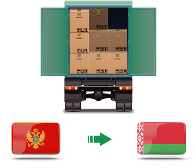 Перевозка сборных грузов из Черногории в Беларусь