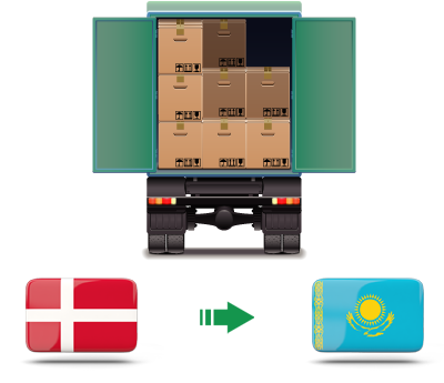 Перевозка сборных грузов из Дании в Казахстан