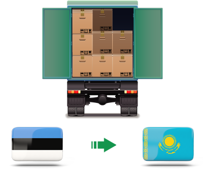 Перевозка сборных грузов из Эстонии в Казахстан