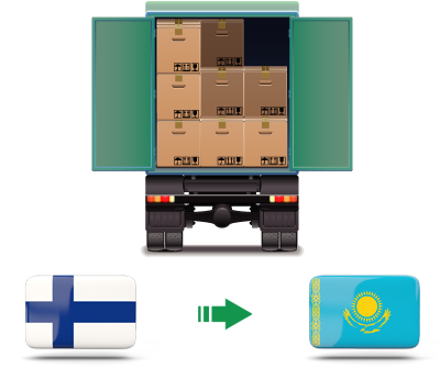 Перевозка сборных грузов из Финляндии в Казахстан