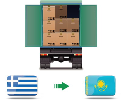 Перевозка сборных грузов из Греции в Казахстан