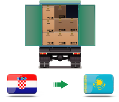 Перевозка сборных грузов из Хорватии в Казахстан